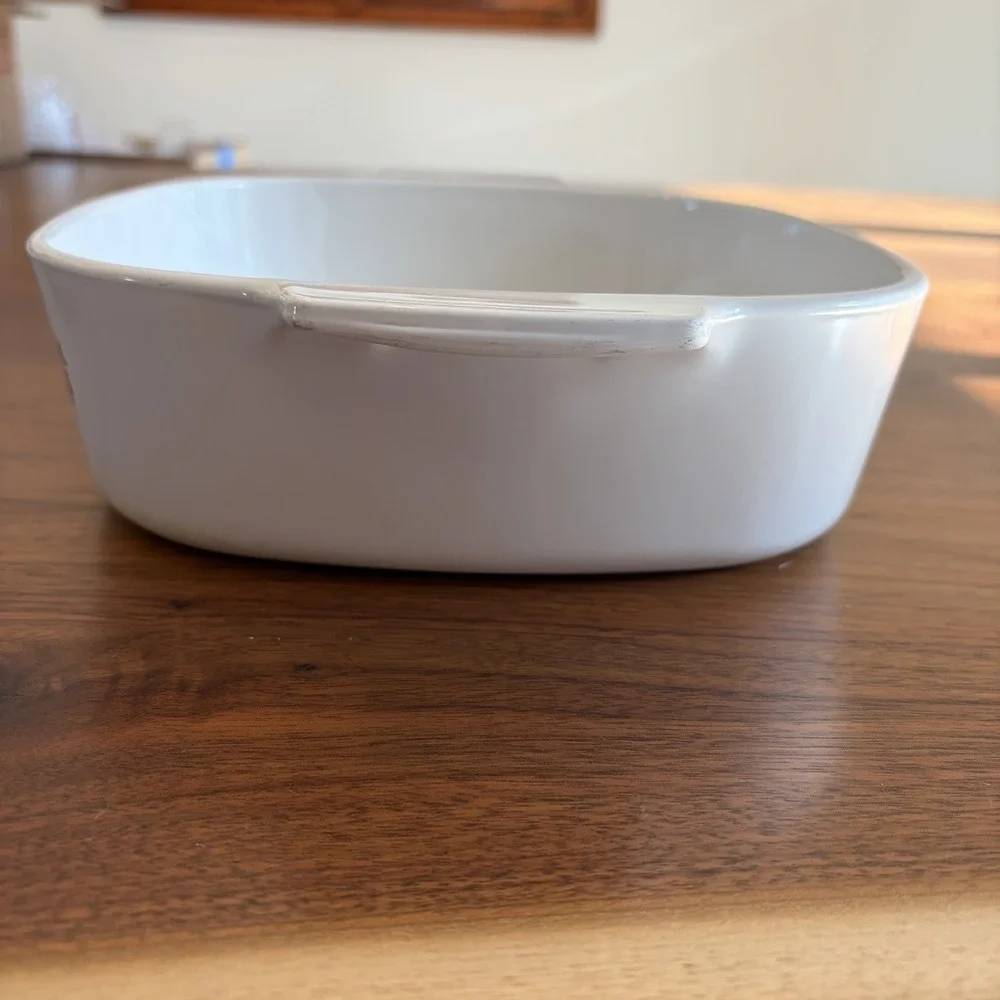 CorningWare A‑2‑B La Marjolaine • 2 Qt Casserole Dish • No Lid • Vintage Veggie